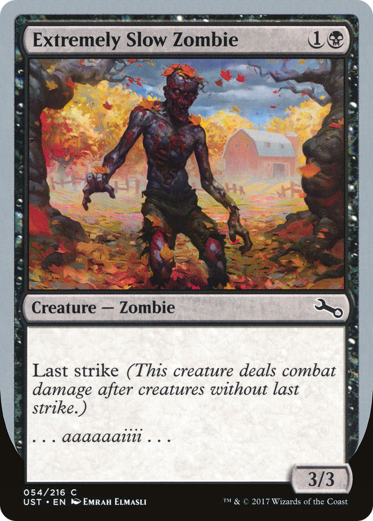 Extremely Slow Zombie Card Image