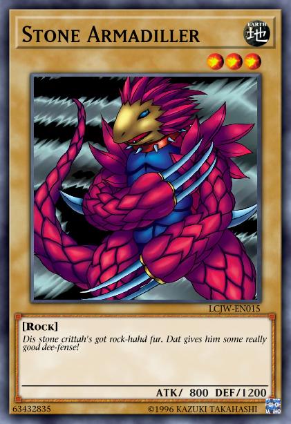 Stone Armadiller Card Image