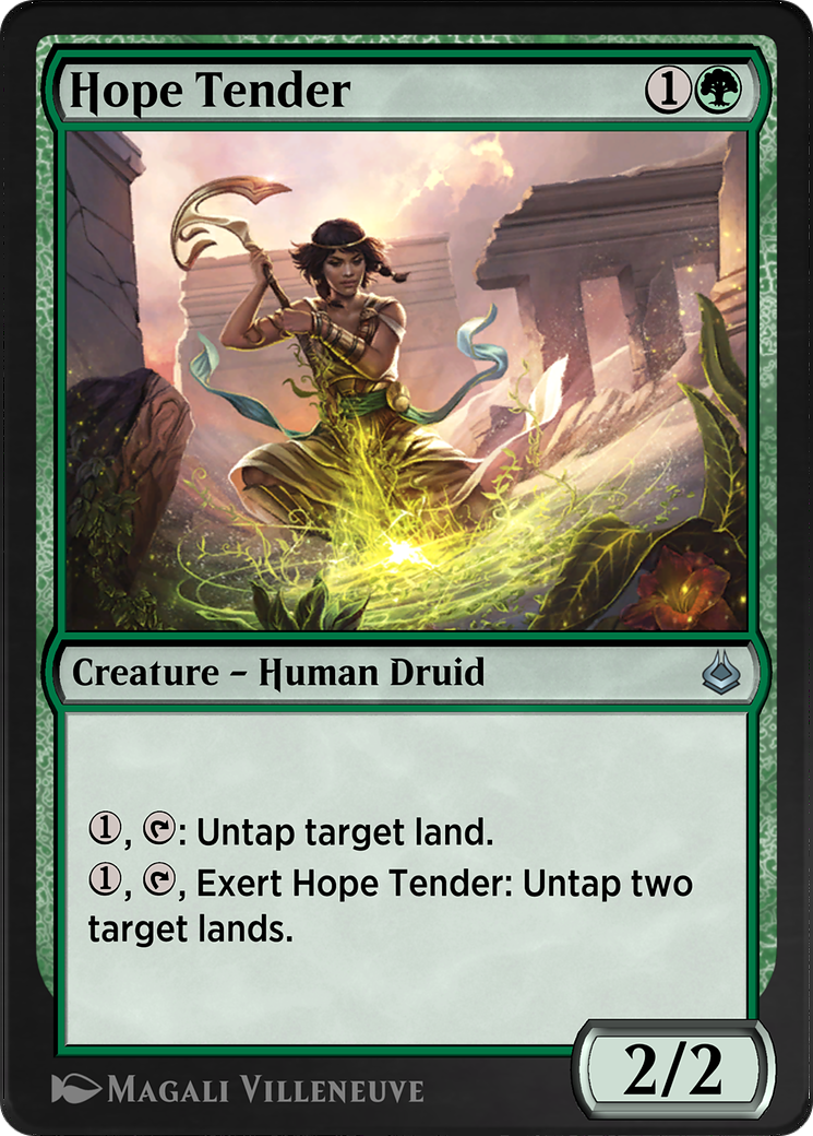 Hope Tender Card Image