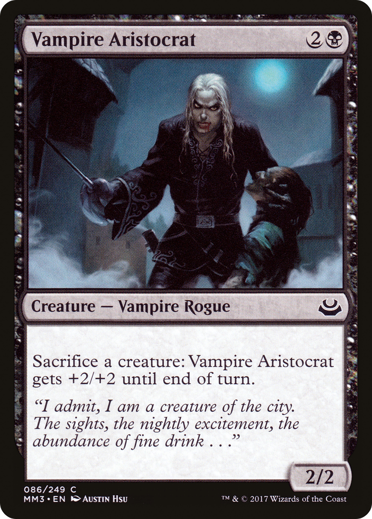 Vampire Aristocrat Card Image