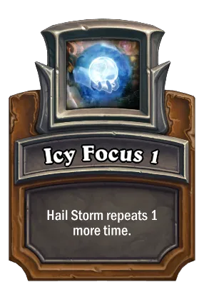 Icy Focus 1 Card Image