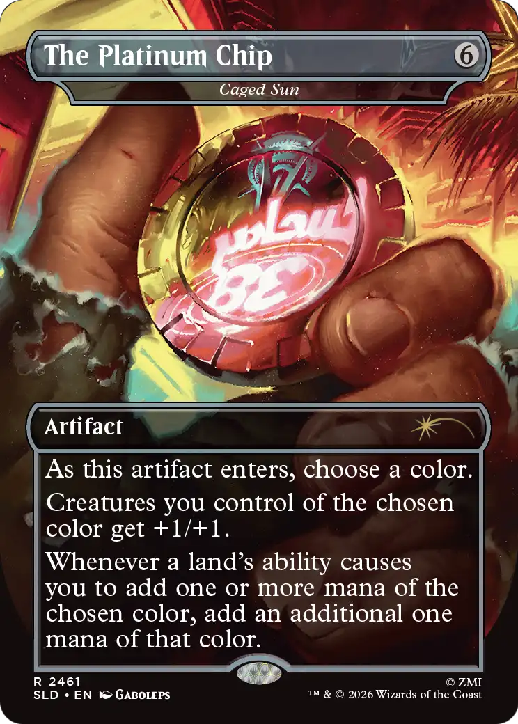 Caged Sun Card Image