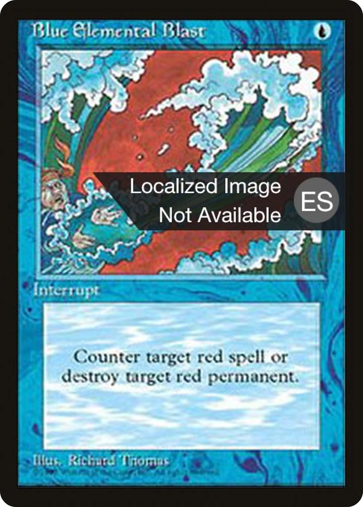 Blue Elemental Blast Card Image