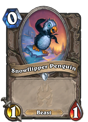 Snowflipper Penguin Card Image