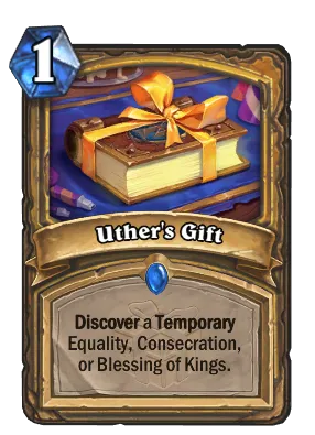 Uther's Gift Card Image