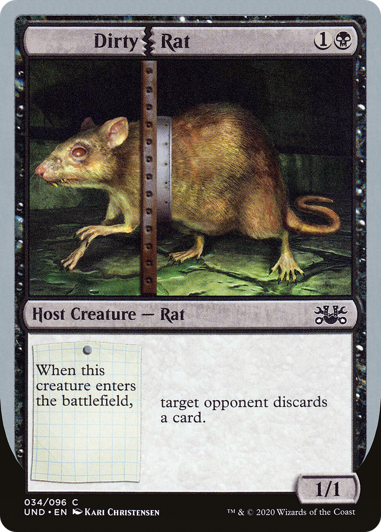 Dirty Rat Card Image