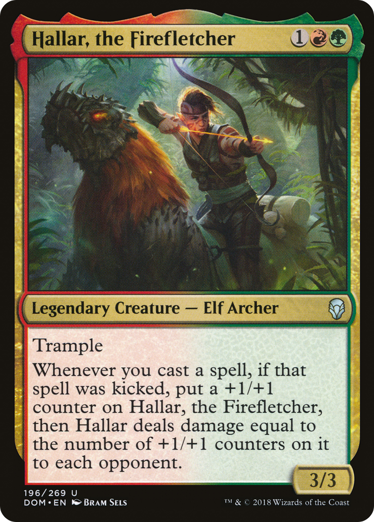 Hallar, the Firefletcher Card Image