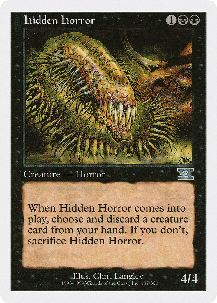 Hidden Horror Card Image