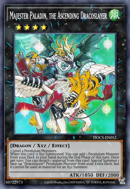 Majester Paladin, the Ascending Dracoslayer Card Image