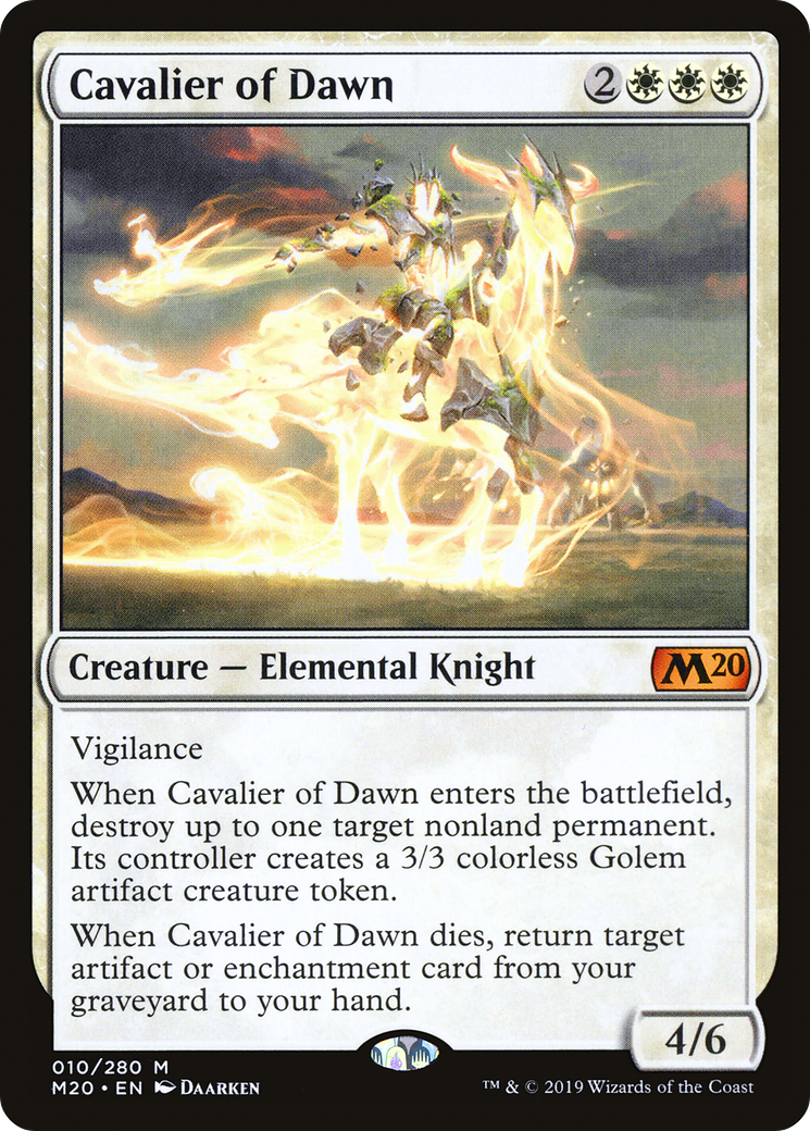 Cavalier of Dawn Card Image