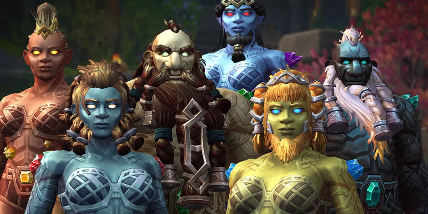 The War Within Adds the Earthen Allied Race - Official Race Preview