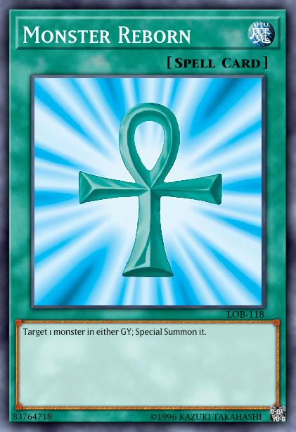 Monster Reborn Yu-Gi-Oh Card, Art 2