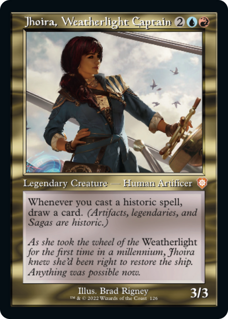 Jhoira, Weatherlight Captain Card Image