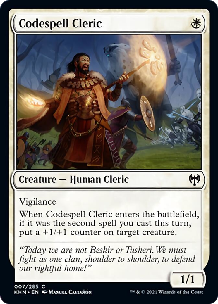 Codespell Cleric Card Image