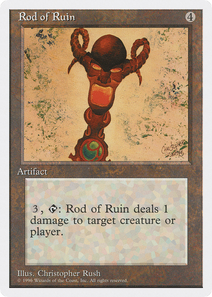 Rod of Ruin Card Image