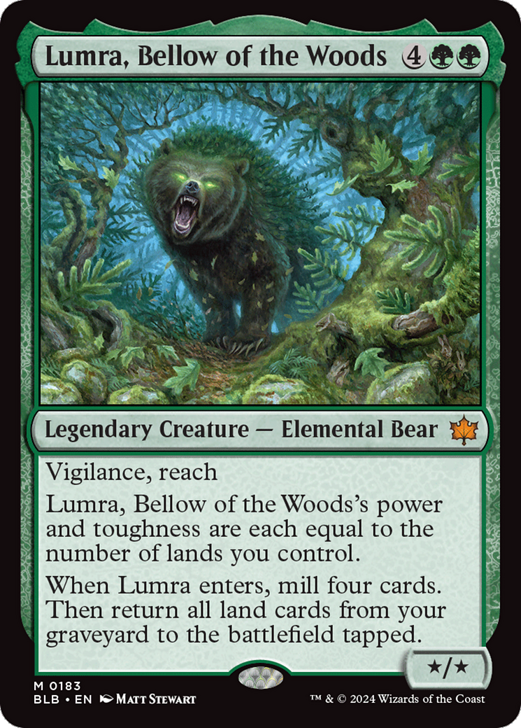 Lumra, Bellow of the Woods Card Image