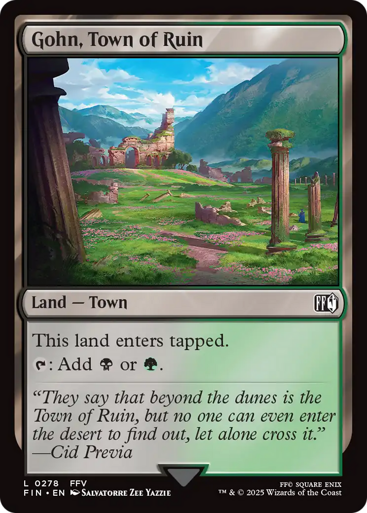 Gohn, Town of Ruin Card Image