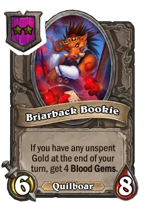 Briarback Bookie Card Image