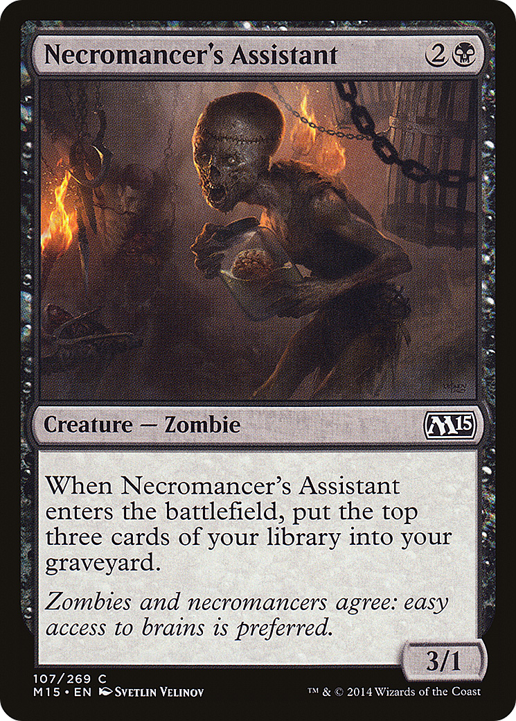 Necromancer's Assistant Card Image