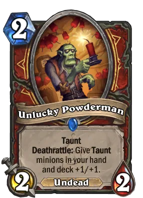 Unlucky Powderman Card Image