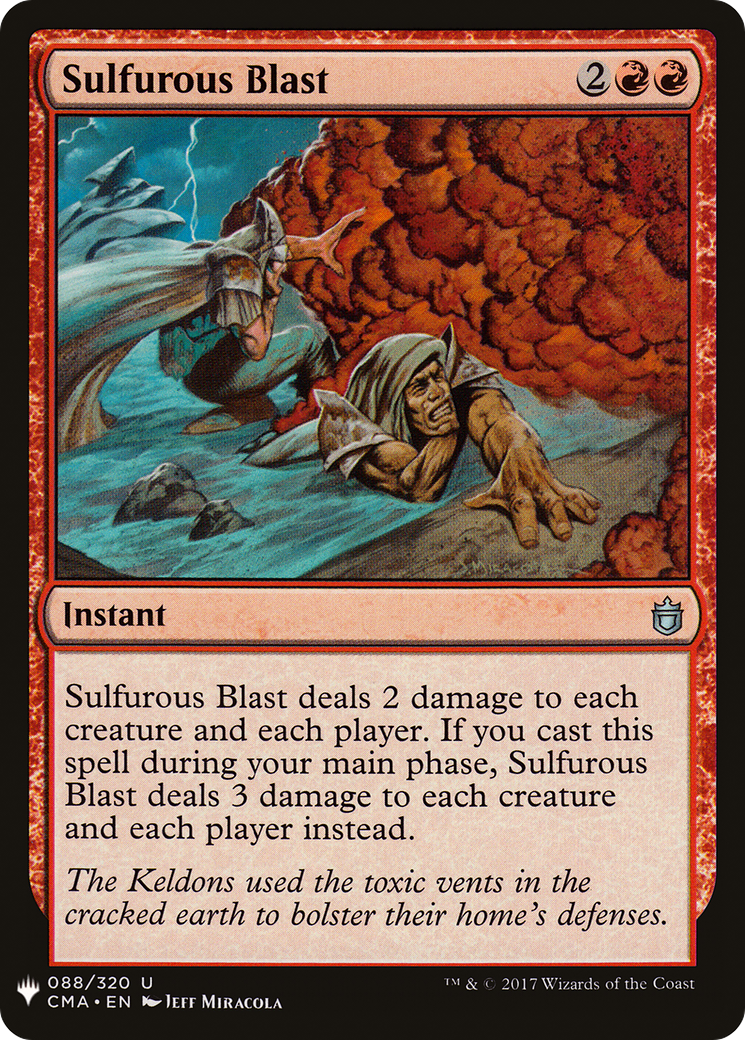 Sulfurous Blast Card Image