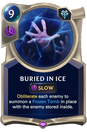 Buried in Ice Card Image