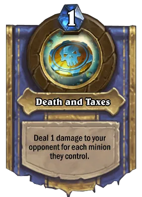 Death and Taxes Card Image