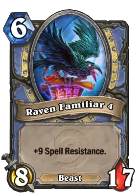 Raven Familiar 4 Card Image