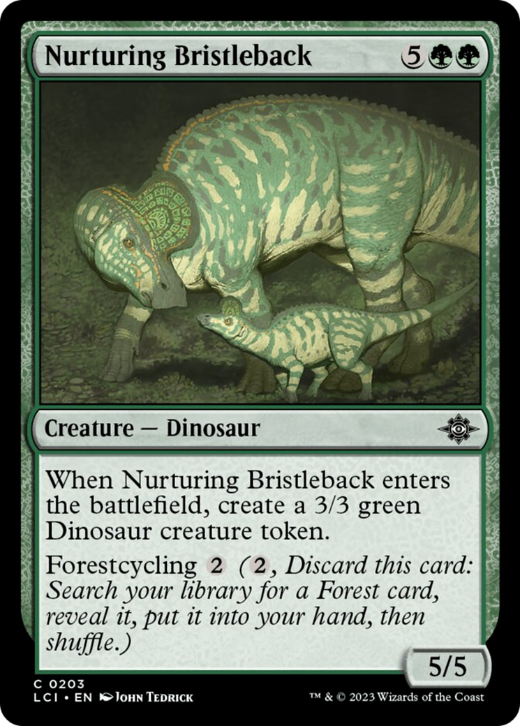 Nurturing Bristleback Card Image