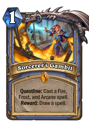 Sorcerer's Gambit Card Image