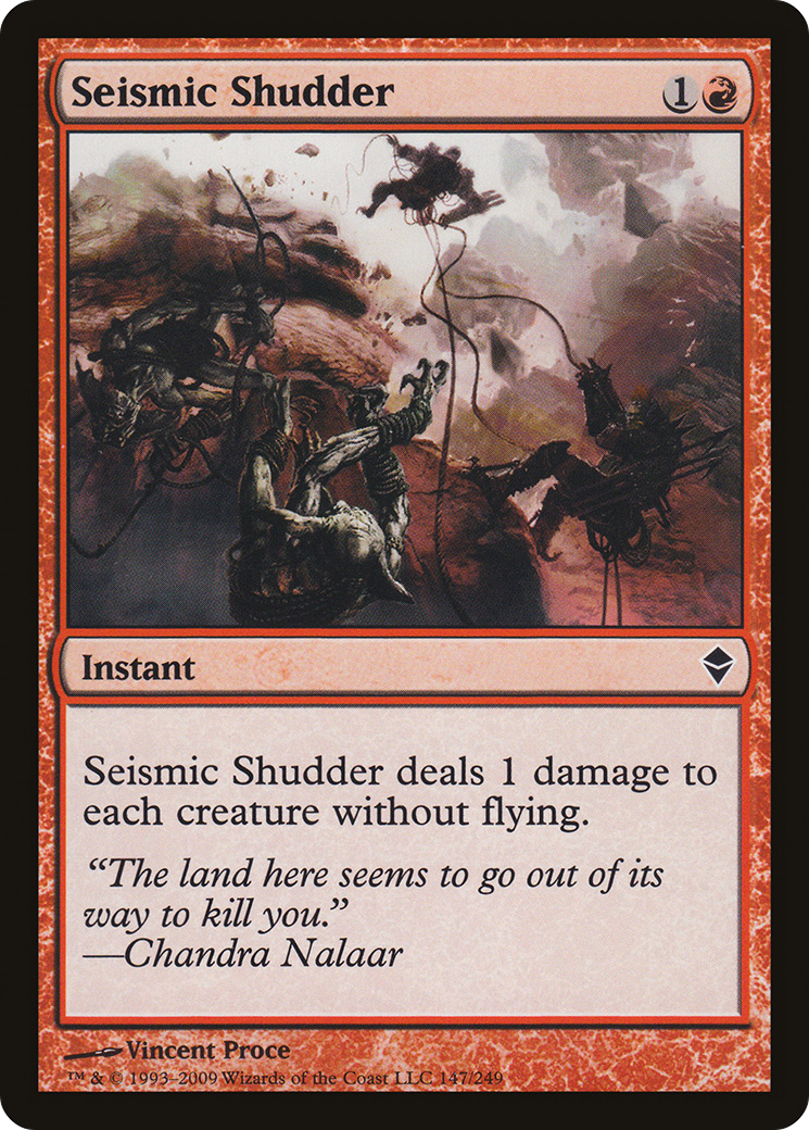 Seismic Shudder Card Image