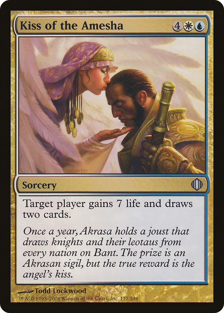 Kiss of the Amesha Card Image