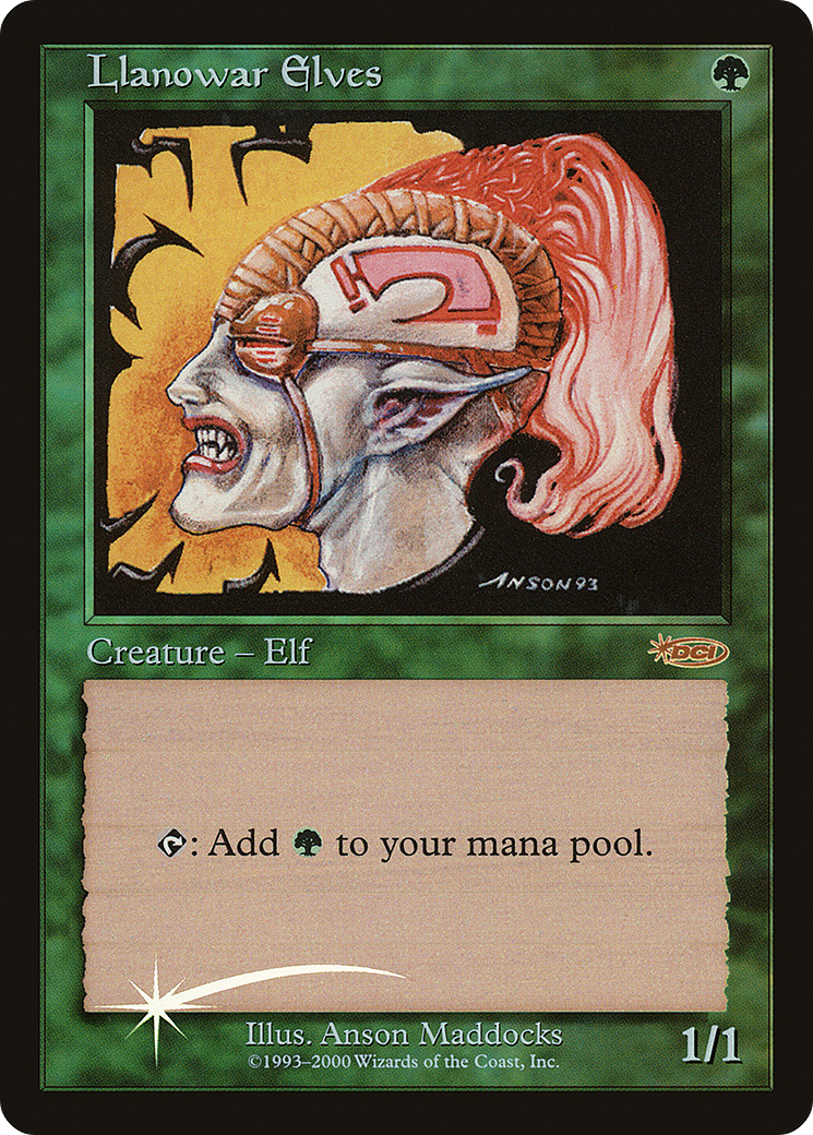 Llanowar Elves Card Image