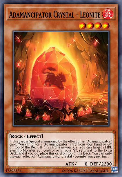 Adamancipator Crystal - Leonite Card Image