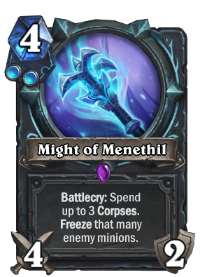 Might of Menethil Card Image