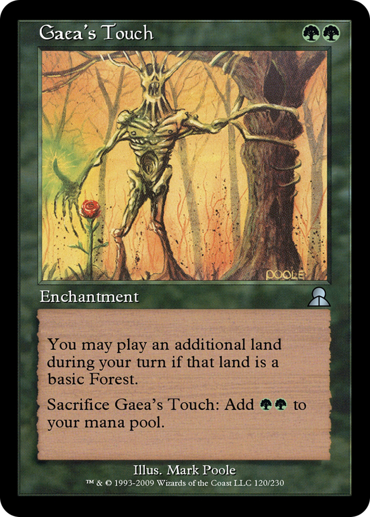 Gaea's Touch Card Image