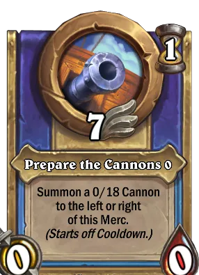 Prepare the Cannons {0} Card Image