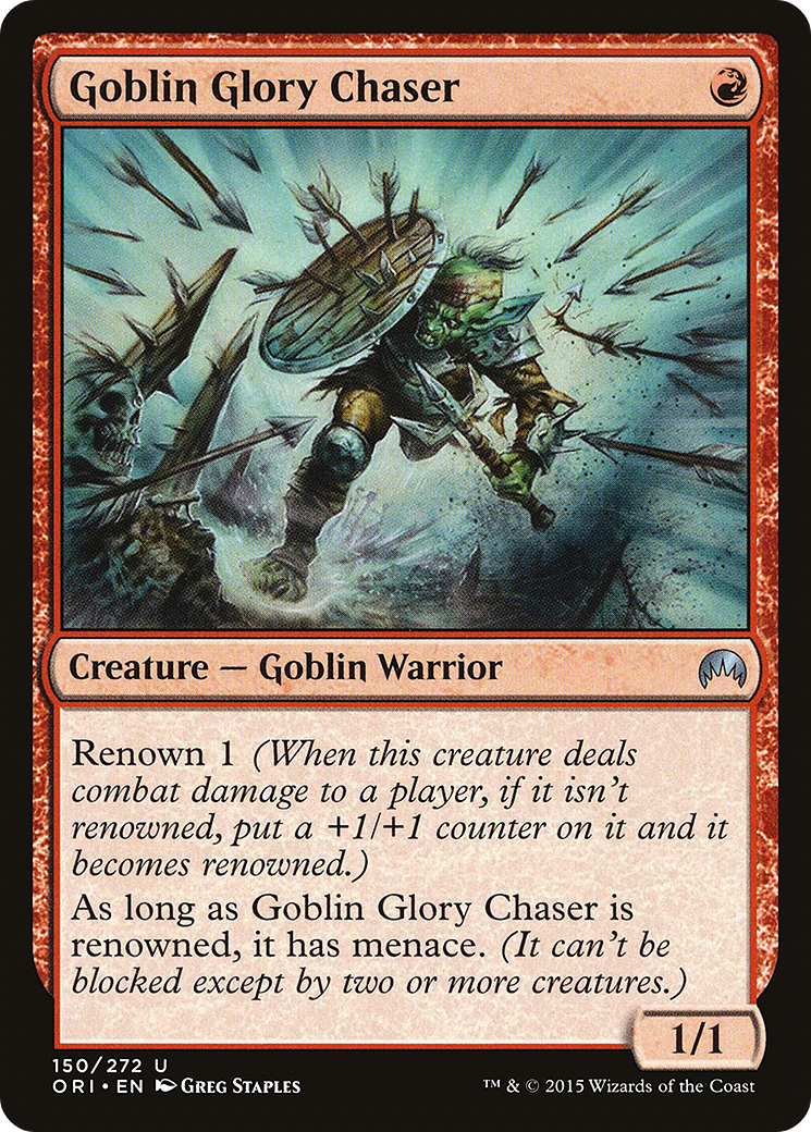 Goblin Glory Chaser Card Image