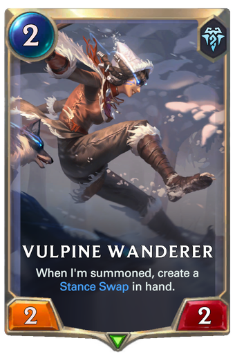 Vulpine Wanderer Card Image