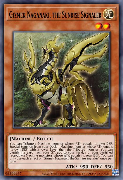 Gizmek Naganaki, the Sunrise Signaler Card Image