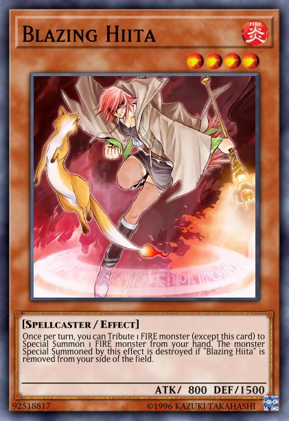 Blazing Hiita Card Image