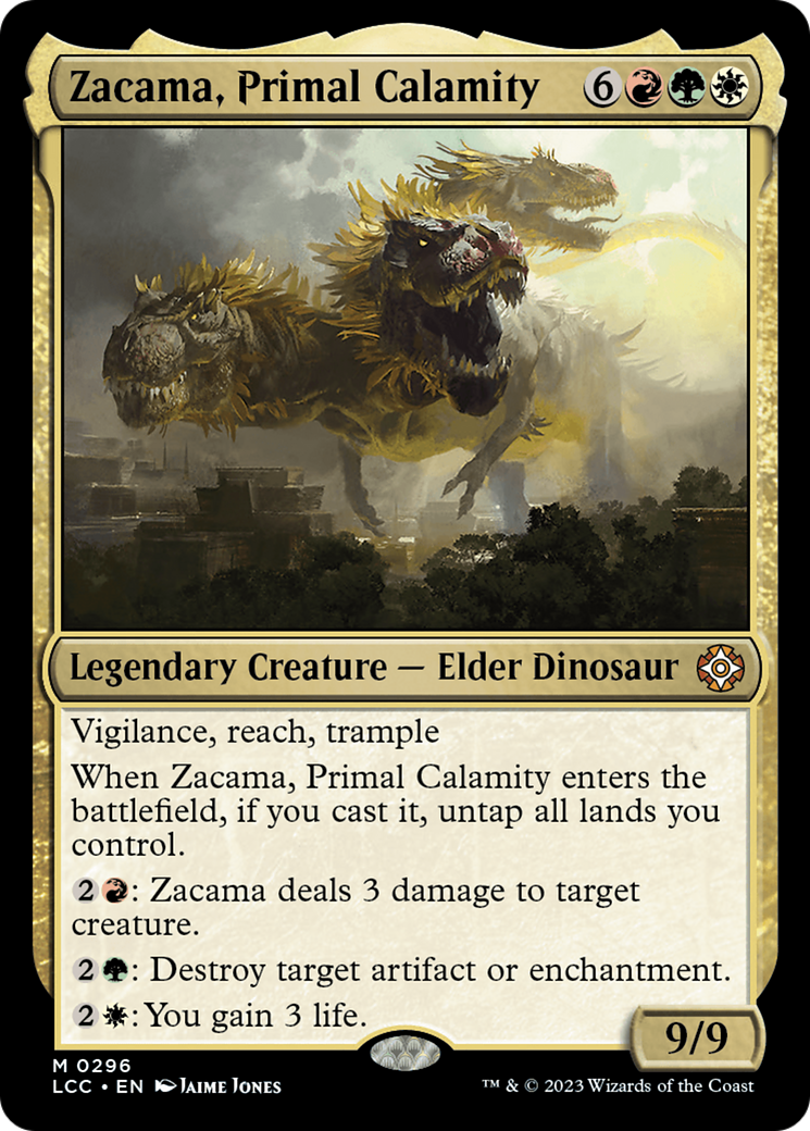 Zacama, Primal Calamity Card Image