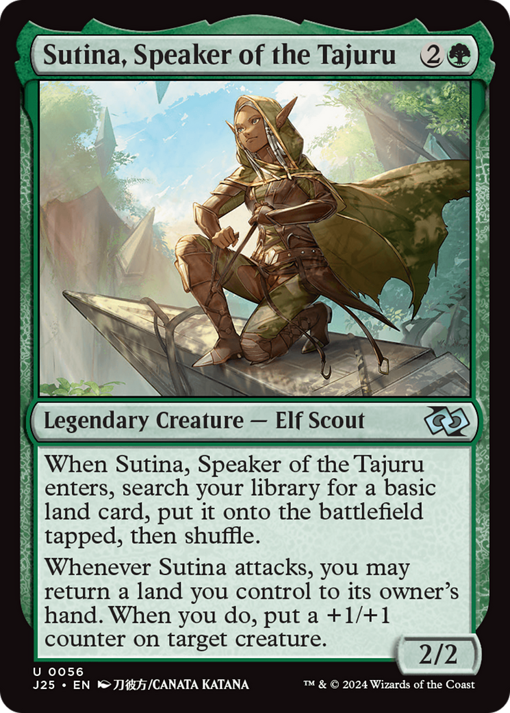 Sutina, Speaker of the Tajuru Card Image