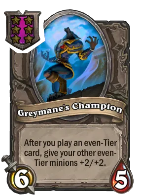 Greymane's Champion Card Image