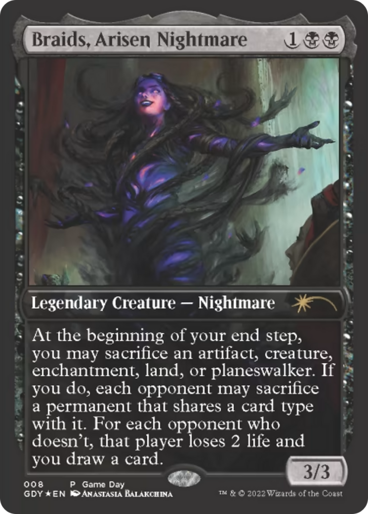 Braids, Arisen Nightmare Card Image