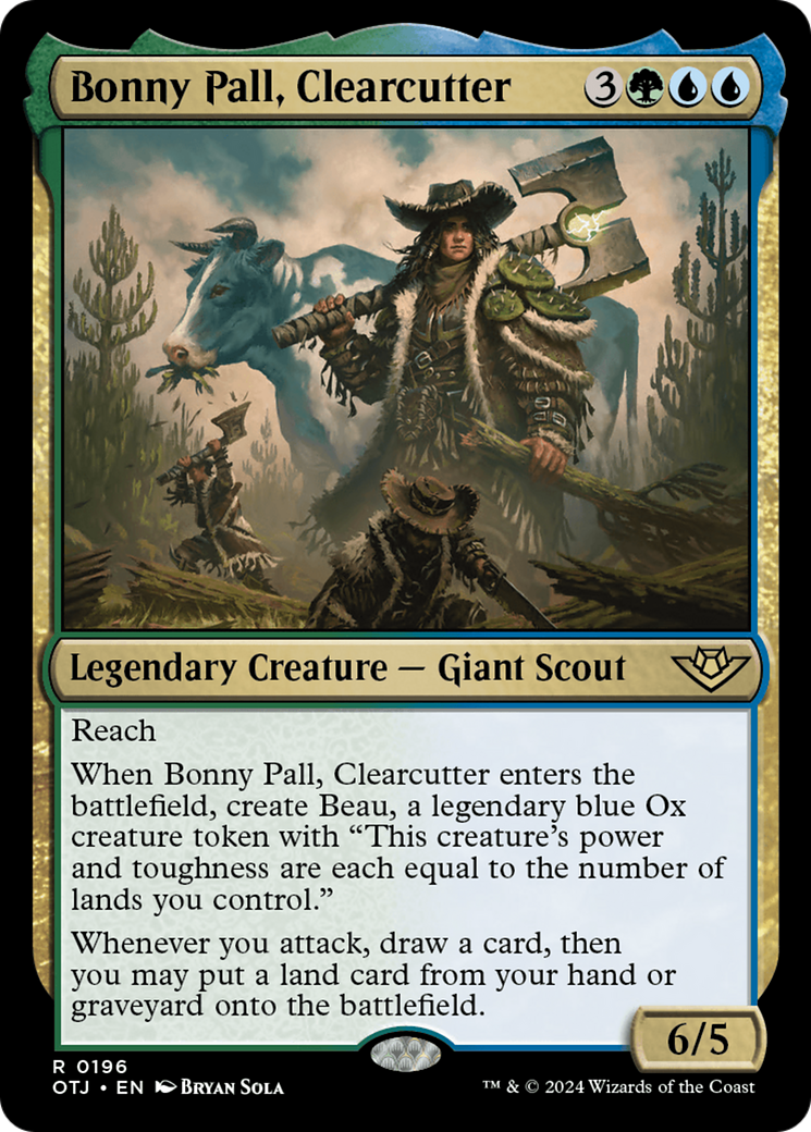 Bonny Pall, Clearcutter Card Image