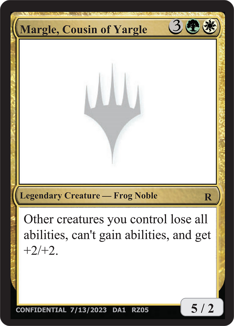 Margle, Cousin of Yargle Card Image