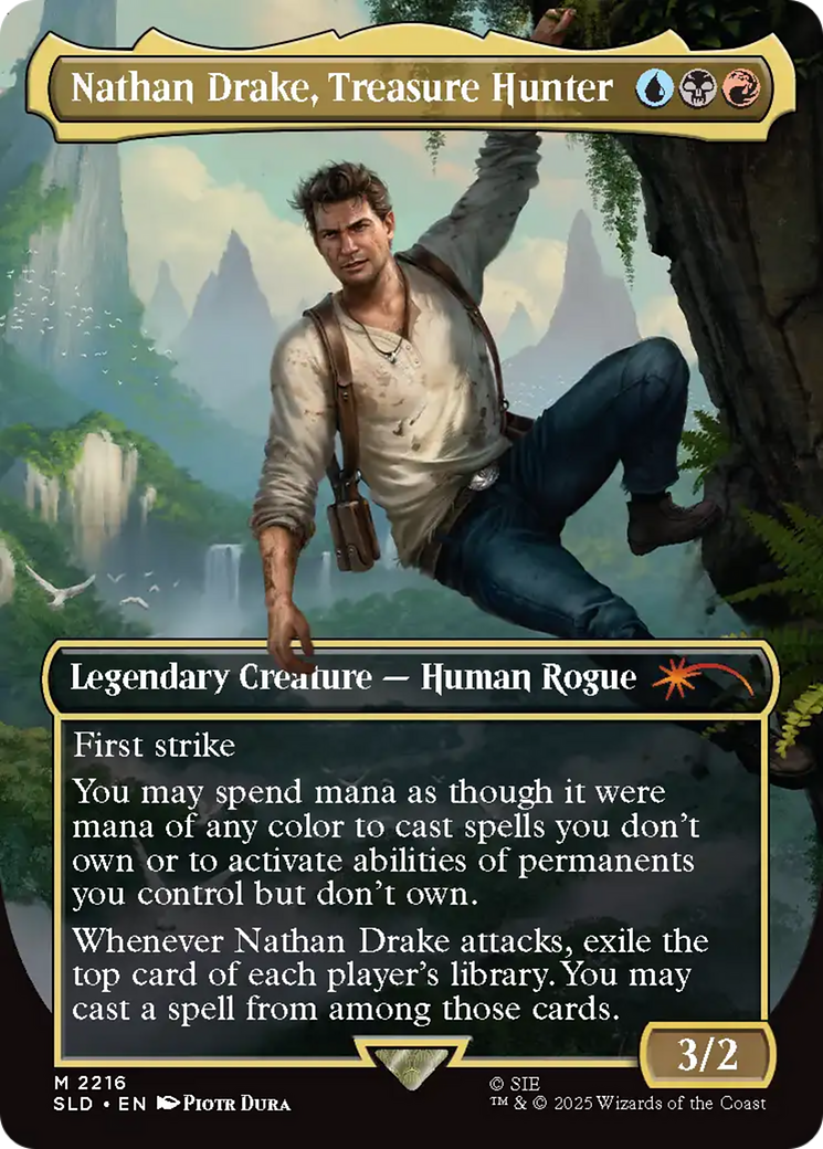 Nathan Drake, Treasure Hunter Card Image