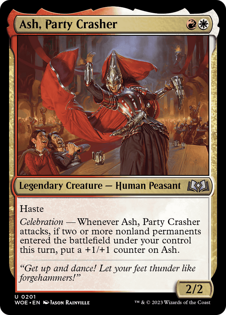 Ash, Party Crasher Card Image