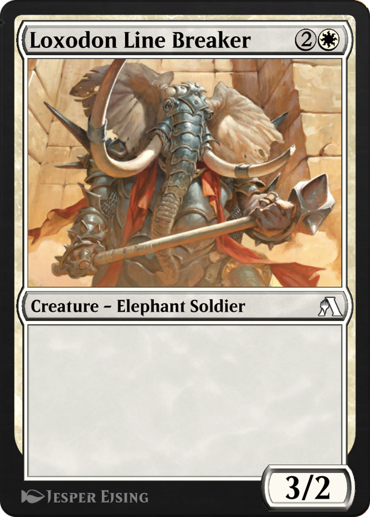 Loxodon Line Breaker Card Image